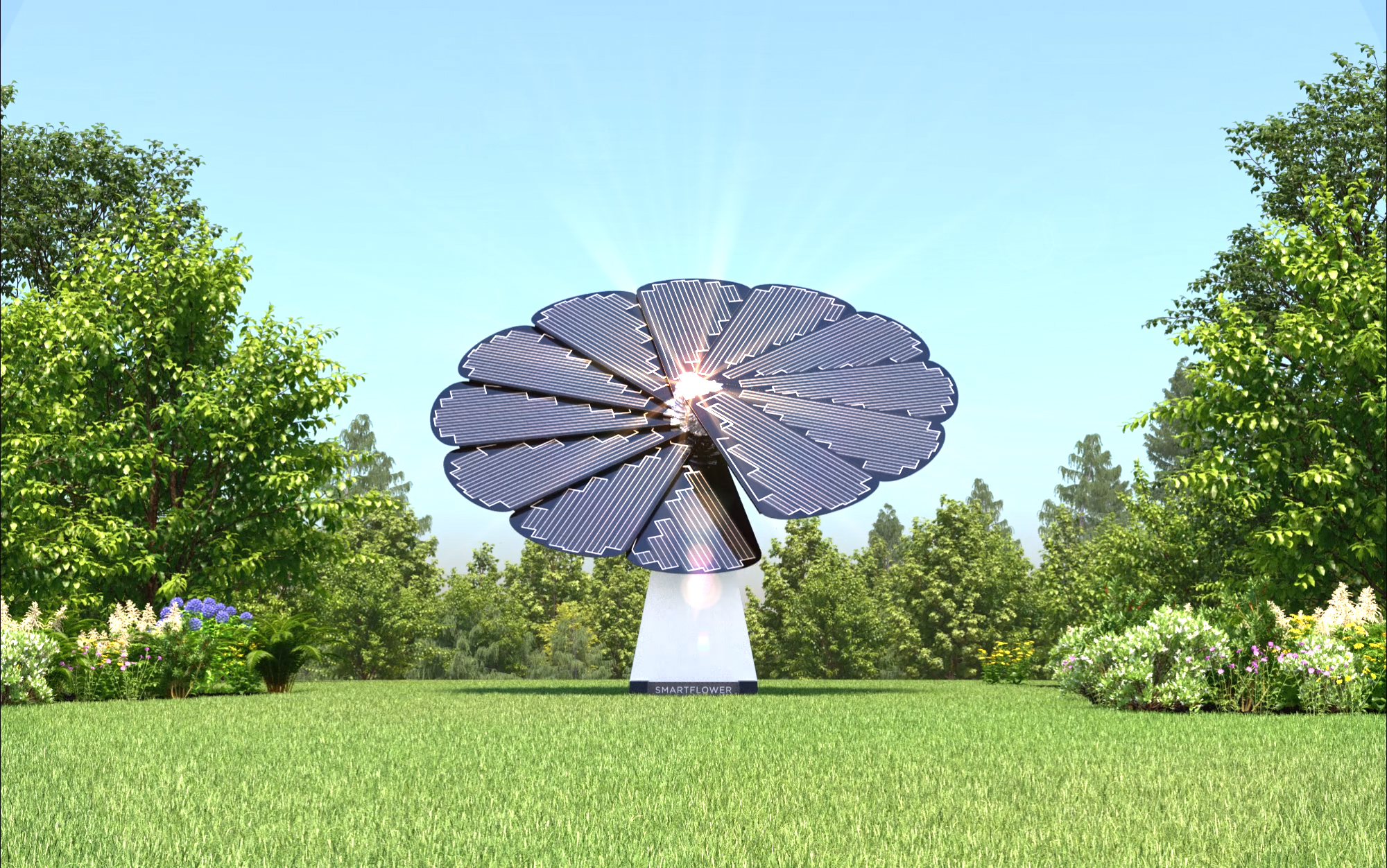 Solar Flower Designs with SmartFlower — The Future is Here!